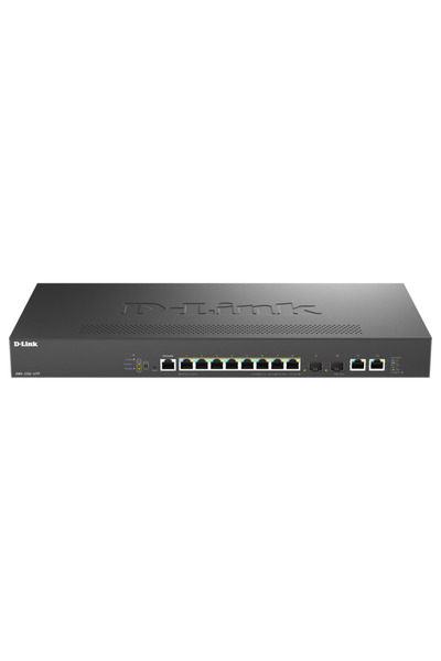 D-Link Switch DMS-1250-12TP, 8 porturi Gigabit, 2 porturi SFP+