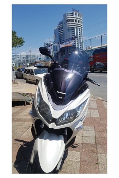 ZEUS MOTOR 2014-2015 Kawasaki J 300 Uyumlu Uzun Ön Cam