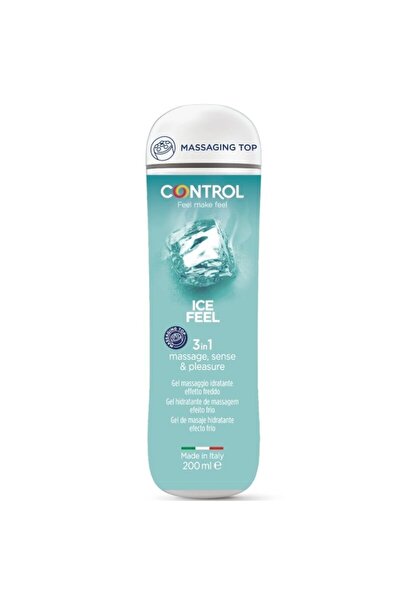 control Gel 3 in 1 Ice Feel cu Telecomanda – 200 ml
