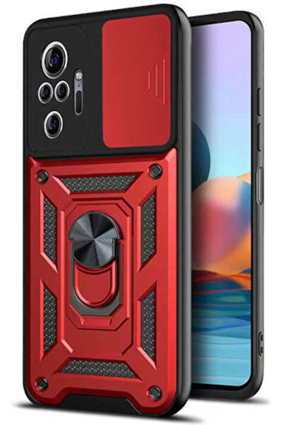 Other Bodycell Armor Slide Back Cover Πλαστικό Κόκκινο (Poco M4 Pro 5G / Redm...