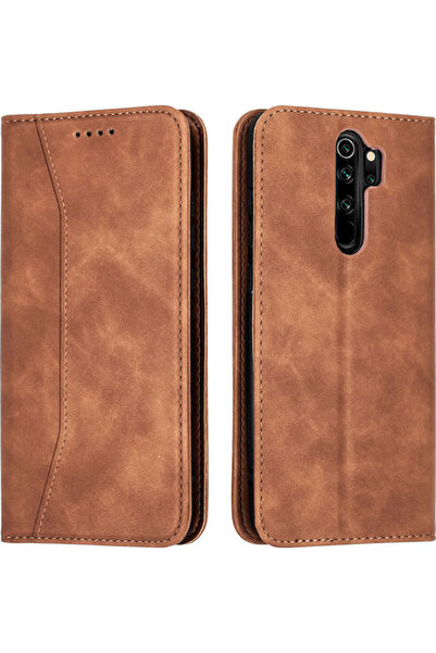 Other Bodycell Θήκη Βιβλίο από Συνθετικό Δέρμα PU Καφέ (Redmi Note 8 Pro) Κωδ...