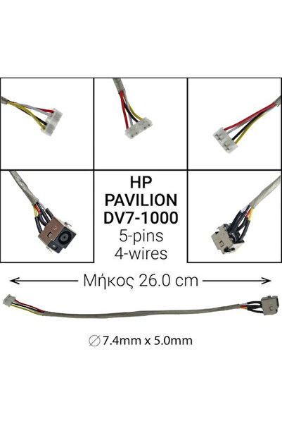 HP Πρίζα ρεύματος με καλώδιο για