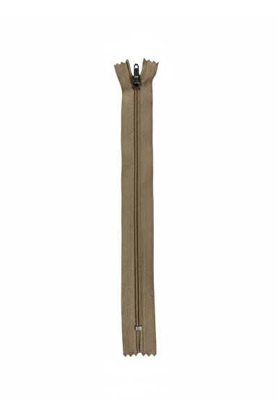 BERAT PLASTİK 15 Adet fermuar bej rengi 20cm - premium kalite