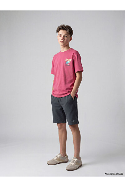 LC Waikiki Özmarka New Season Elastic Waist Boys' Shorts