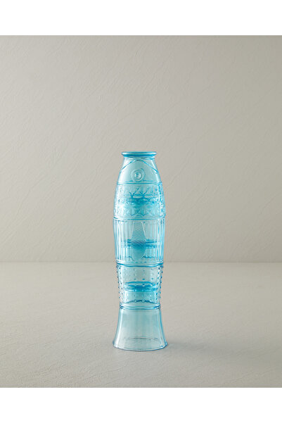 English Home Aquatic Cam 4'lü Bardak 150 ml +160 ml + 170 ml+200 ml Mavi