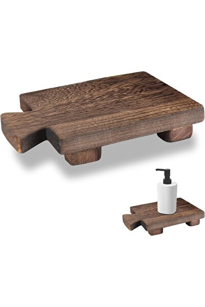 Arabest Wood Soap Stand, Kitchen SoapTray Plant Holder, Solid Wood, Unique Wo...
