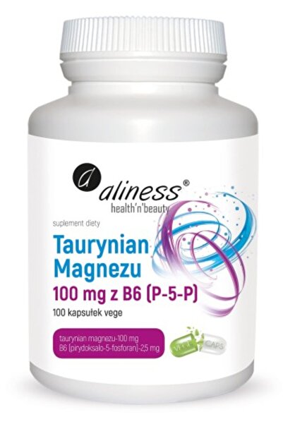 Aliness Taurynian Magnezu 100 mg 100 capsule