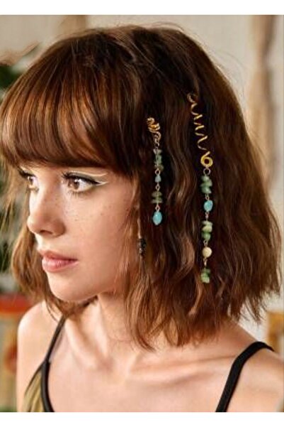 hbtasarim Hair Arm Cuff 💫 ✴️ Hair Tinsel Hair Beads 🪷