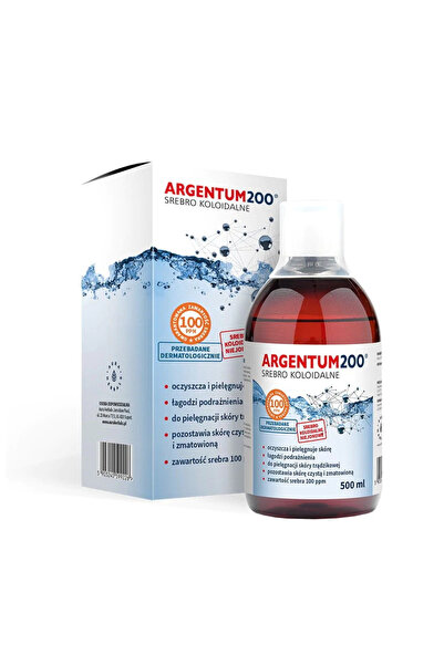 Aura Herbals Argentum 200 Srebro Tonic 100 Ppm 500 Ml