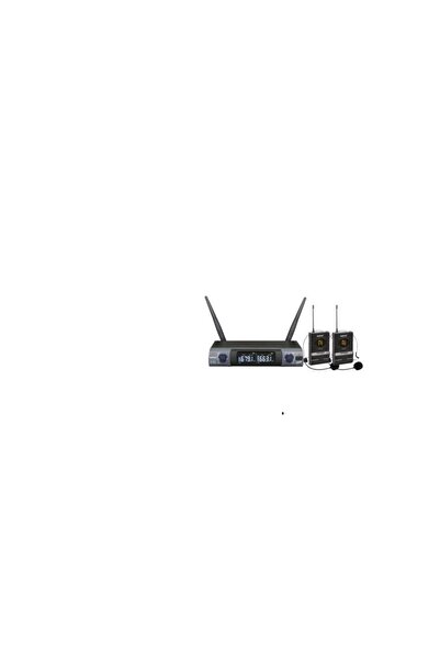 Karma Microfon radio cu bandă de susținere UHF dublă