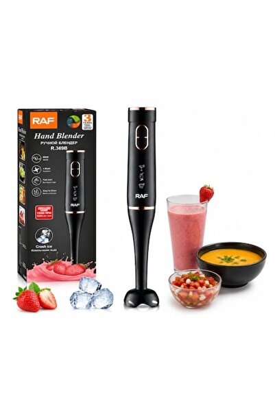 raf Blender vertical, 800W, 15000 RPM, 4 lame din oțel inoxidabil, funcție de...