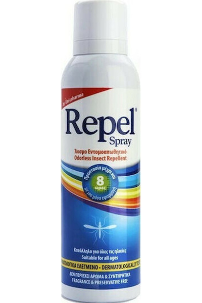 Unipharma Uni-Pharma Repel Άοσμο Σπρέι Λοσιόν 150ml - Αξιόπιστη Προστασία από...