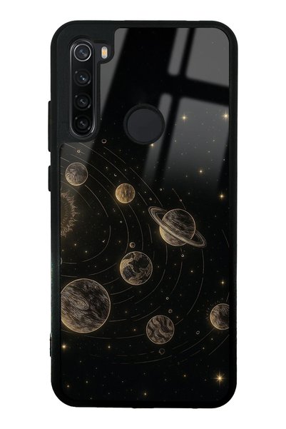 Spoyi حافظة هاتف Xiaomi Redmi Note 8 بتصميم ذهبي لامع
