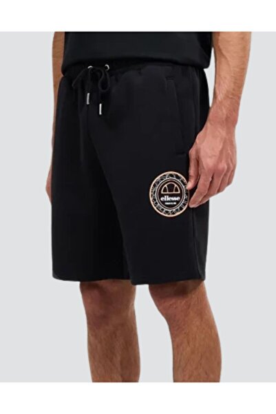 Ellesse Ανδρικές Βαμβακερές Βερμούδες  "TRAMONTI " ΜΑΥΡΕΣ_ Κανονική Εφαρμογή ...