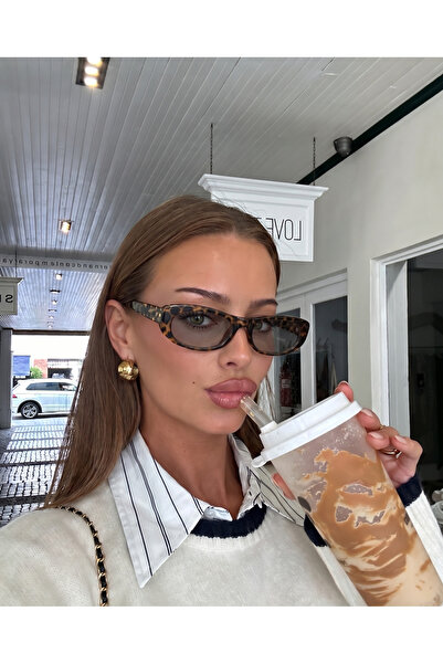 Koi Eyewear Blossom Leopar Nude Slim Kadın Güneş Gözlüğü