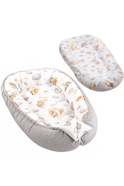 Kidizi Baby Nest cu husa detasabila din bumbac Koala Dreams – cosulet bebelus...