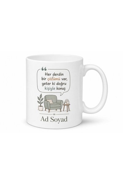 Tupya Gift Dert Dinleme Seansı Başlıyor Esprili Psikolog Edalı Kupa Bardak He...