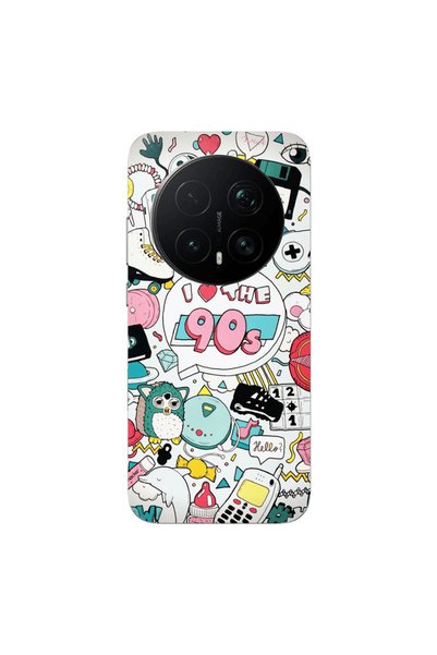 Other Honor Magic 8 Lite Pro i love 90s Transparent Silicone TPU Θήκη