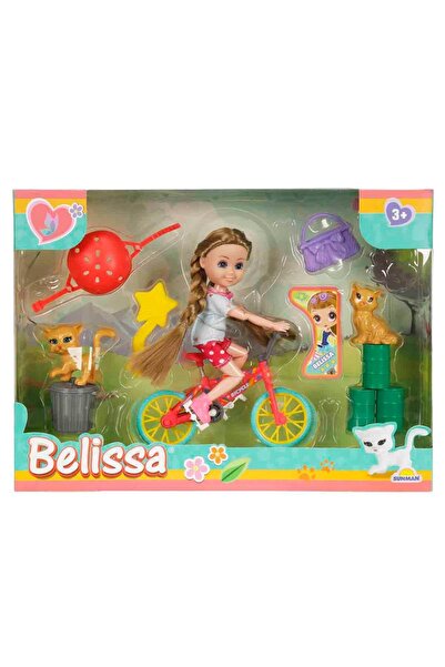 Belissa 'nın Bisikleti ve Sevimli Hayvanları 53804 - Kumral Örgü Saçlı