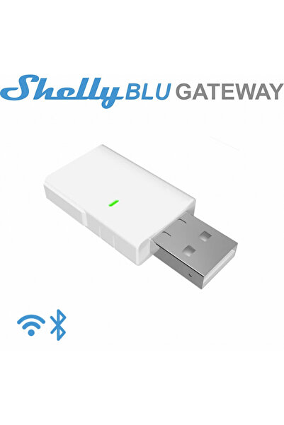 Shelly BLU Gateway USB Έξυπνος Διακόπτης Wi-Fi, Bluetooth & RF, Ενδιάμεσοι Δι...