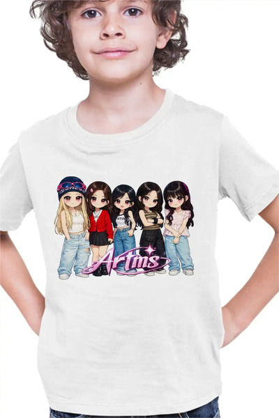 OEM Μπλουζάκι Μπλούζα Artms Καρτούν Εμπορεύματα K-pop