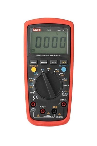 UT139C True Rms Dijital Multimetre