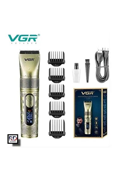 VGR ماكينة حلاقة الشعر الاحترافية V-659 للرجال، ماكينة حلاقة كهربائية مقاومة ...