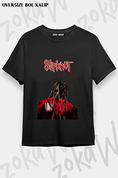 ZOKAWEAR Μπλουζάκι Unisex Loose Fit με στάμπα Slipknot v7