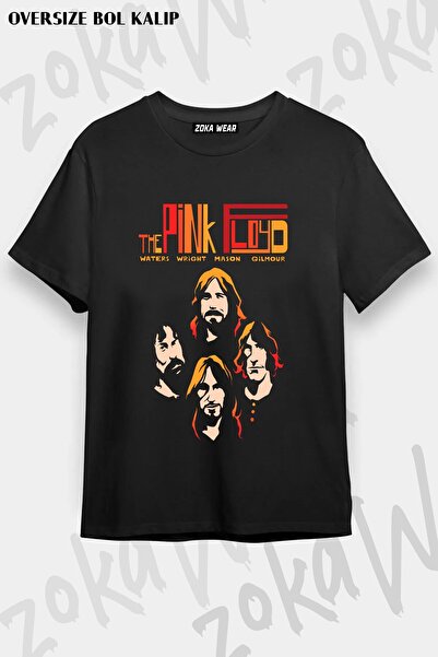 ZOKAWEAR Μπλουζάκι Unisex Loose Fit με στάμπα Pink Floyd v23
