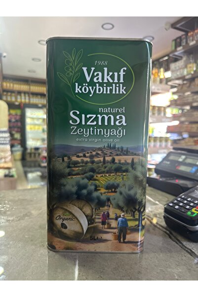 vakıfköy birlik natural zeytinyağı 5 lt