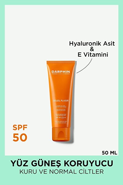 Darphin Soleil Plaisir SPF50 Yaşlanma Karşıtı Koruyucu Güneş Bakım Kremi