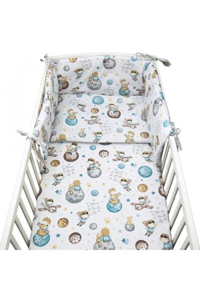 Kersten Set lenjerie de patut pentru copii Kerstin Little Prince, compus din ...