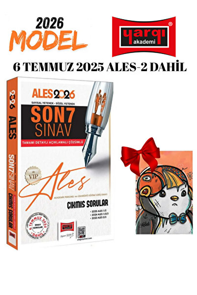 Yargı Yayınları 2026 ALES Sayısal-Sözel Yetenek Son 7 Sınav Çıkmış Sorular (6...