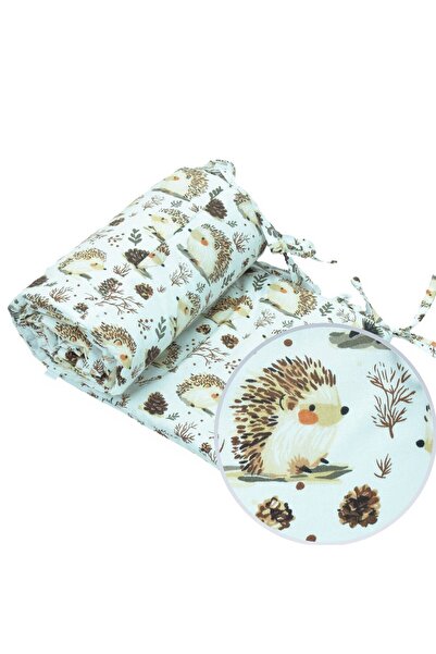 Kersten Protectie laterala pentru patut copii Kerstin Hedgehog 180 x 30 cm, c...
