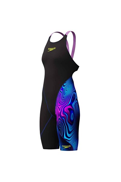 SPEEDO ملابس السباحة النسائية LZR Ignite Kneeskin AF للسباحة والسباقات
