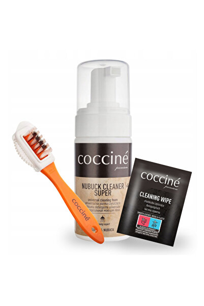 Coccine Kit de curatare, Coccine, Spuma de curatare Nubuck 100 ml, 1 servetel...