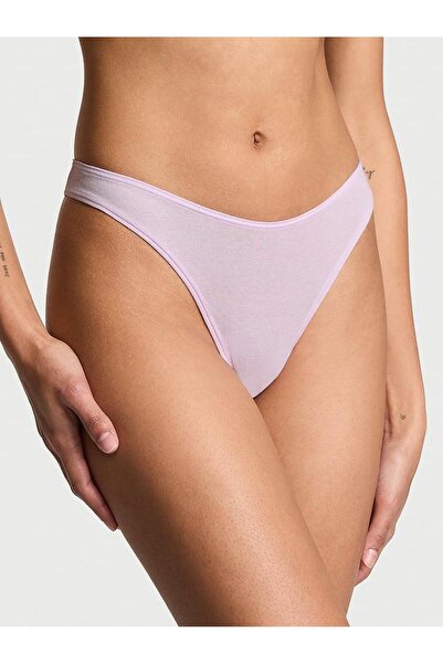Victoria's Secret Esnek Pamuklu Derin Bacak Kesim Scoop Tanga