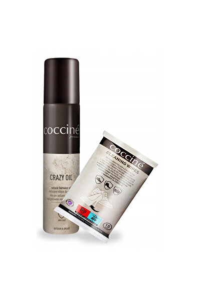 Coccine Set de ingrijire a incaltamintei, Coccine, Crazy Oil, 75 ml, 15 serve...