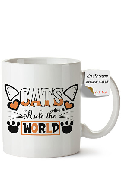 ET ERTAPASSAGE original creative designs Cat Design Printed Porcelain Mug (Do...