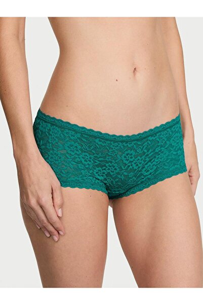 Victoria's Secret Dantelli Düşük Bel Boyshort Külot