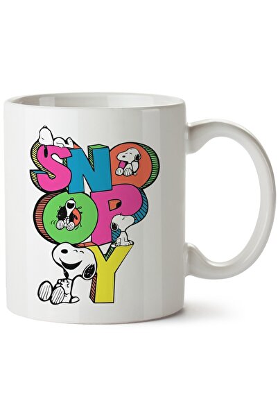 ET ERTAPASSAGE original creative designs Snoopy Printed Porcelain Mug, Machin...