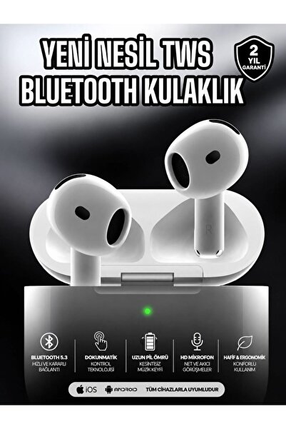 Kanonik Education Wireless Bluetooth Headset Tws Anc Feature High Sound Quality