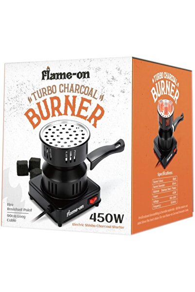 Flame On Flame-on Turbo Electri Charcoal Burner