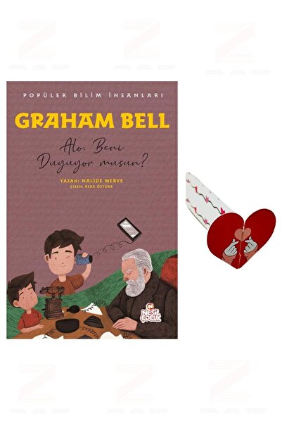 Nesil Çocuk Yayınları Popüler Bilim İnsanları Graham Bell Özel Tasarım Kalp A...