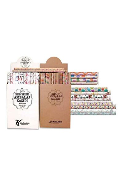 KESKİN COLOR Keskin 70X100 Tekli Rulo Floral Ambalaj Kağıdı