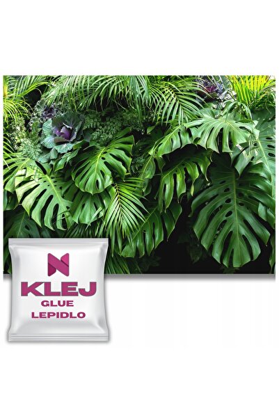 Naklejkomania Tapet Modern Pentru Living, Dormitor, Fototapet Monstera Cu Fru...