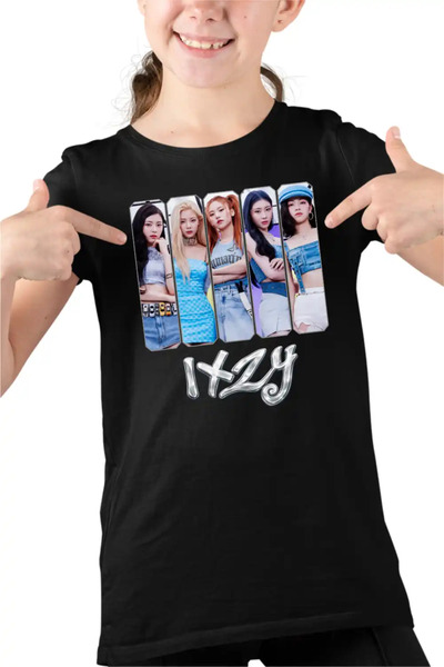 OEM Tricou Copii Fete Itzy Kpop Merch