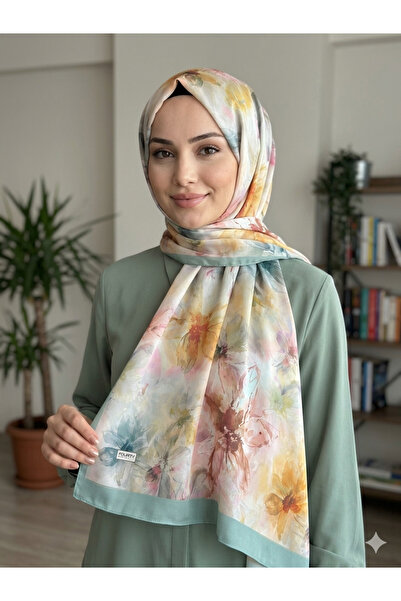 REMOMODA French Silk Shawl Tie-Dye Pattern, High Quality, Supple and Soft