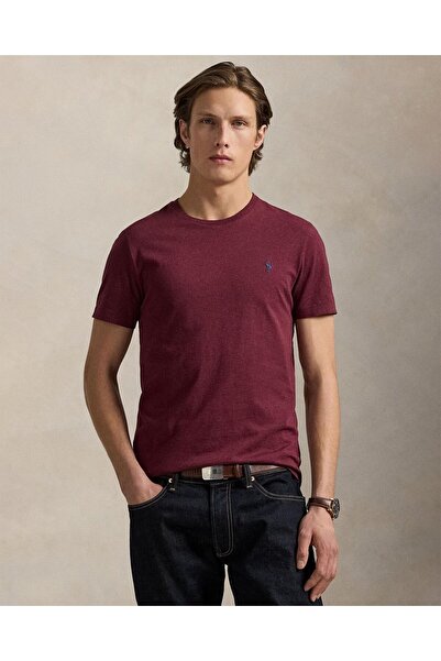 Ralph Lauren Black Label تي شيرت بقصة خاصة من الجيرسيه ذو ياقة دائرية