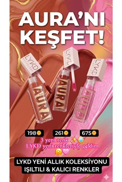 lykd Aura Likit Allık-261 Amber Glow (1 Adet)